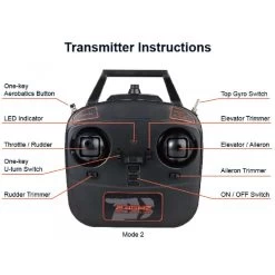TRC Supermarine Spitfire 450 Mm RTF -Speelgoed Vliegtuig Winkel trc supermarine spitfire 450 mm rtf 2